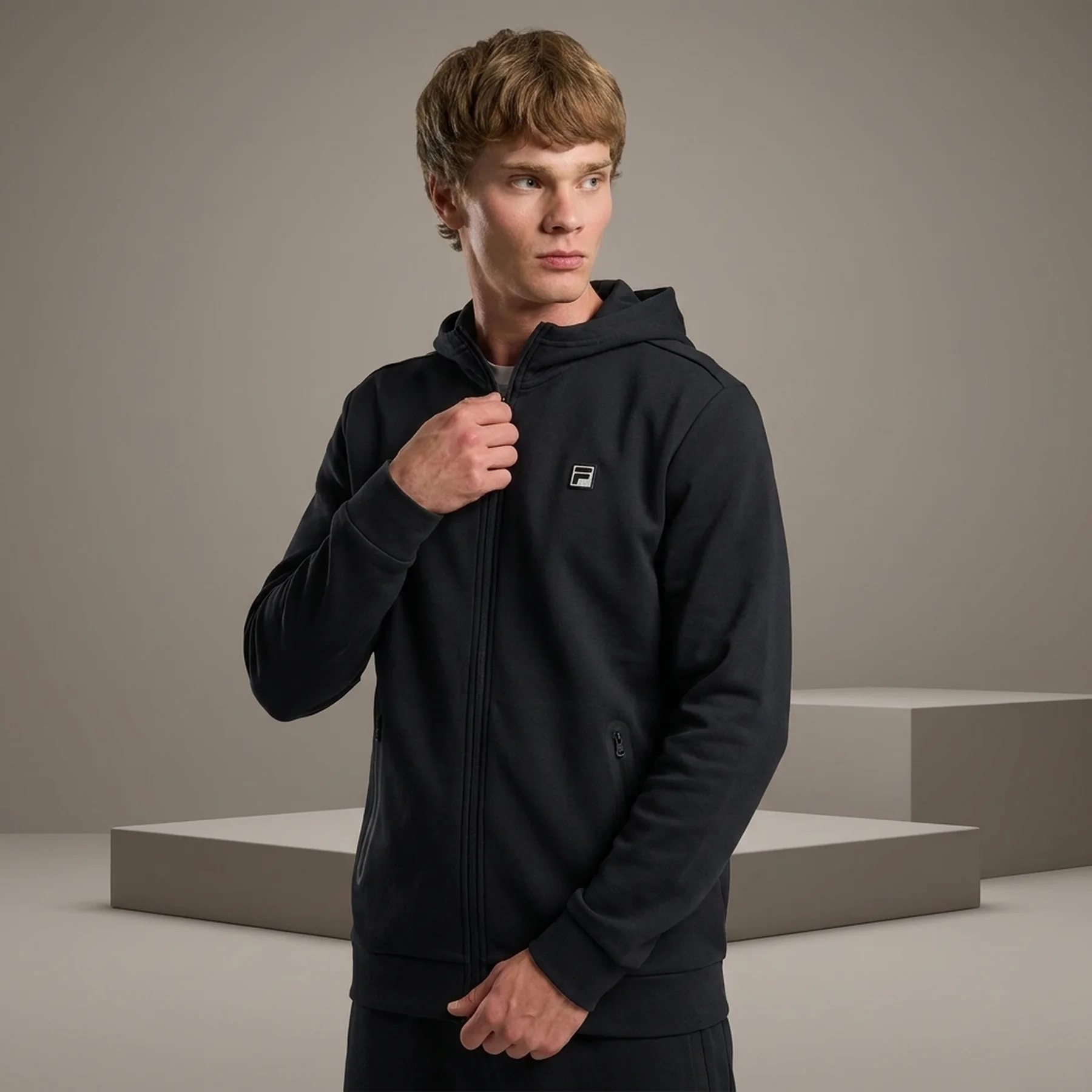 Толстовка Essentials 129399FLA-99 FILA 44-46 Чорний
