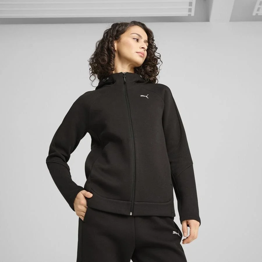 Толстовка EVOSTRIPE Full-Zip Hoodie 68505001 Puma L Чорний