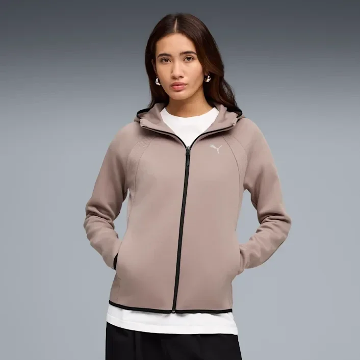 Толстовка EVOSTRIPE Full-Zip Hoodie DK 69189888 Puma L Бежевий