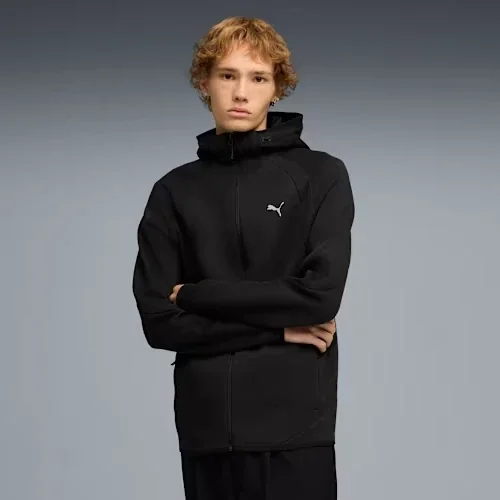 Толстовка EVOSTRIPE FZ Hoodie 69219001 Puma XXL Чорний