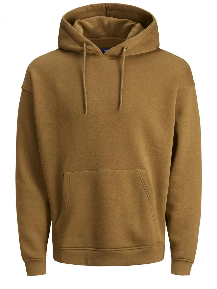 Толстовка JORBRINK SWEAT HOOD 12186375-Rubber Jack & Jones XL Коричневий