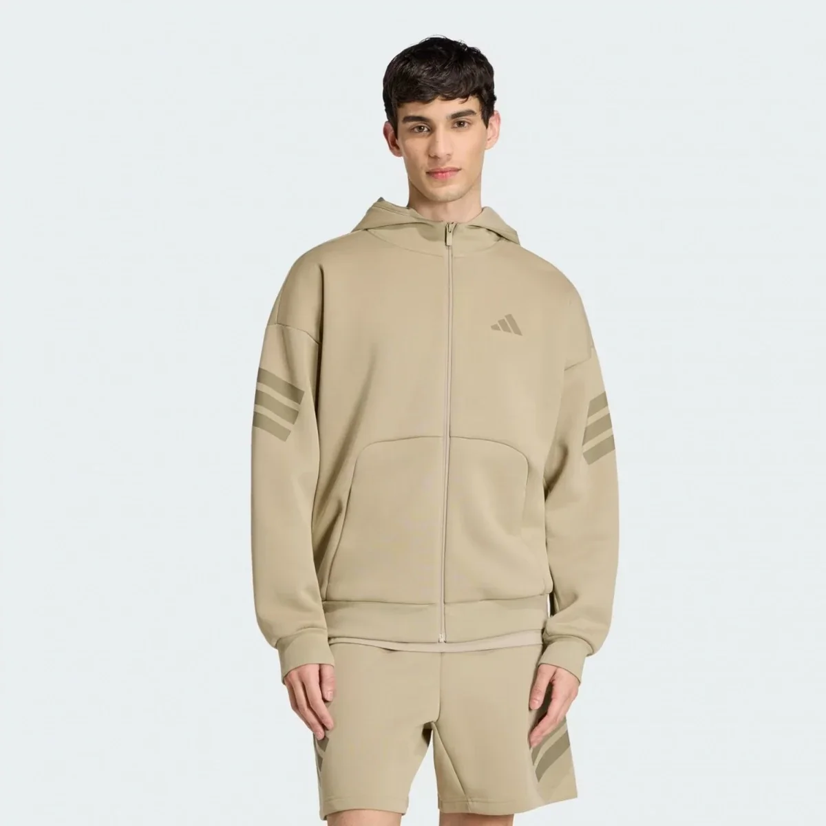 Толстовка M FI 3S FZ KD5230 Adidas L Бежевий