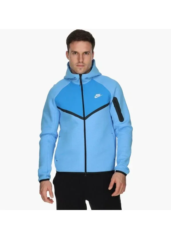 Толстовка Nike Tech Fleece University Blue/Light Photo