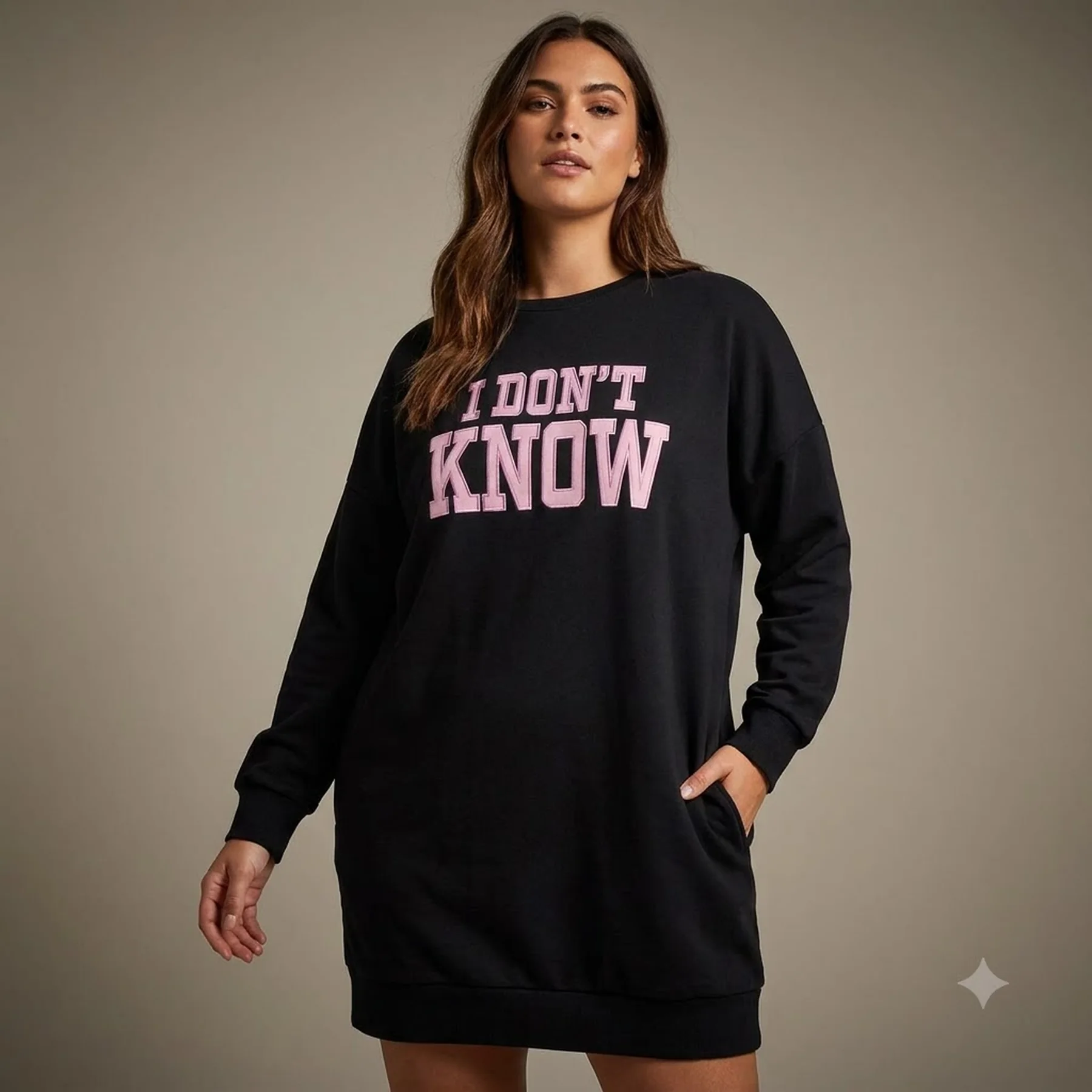 Толстовка ONLDORA LIFE KNOW/NOTHING L/S BOX SWT 15246770-Black-Print:KNOW ONLY L Чорний