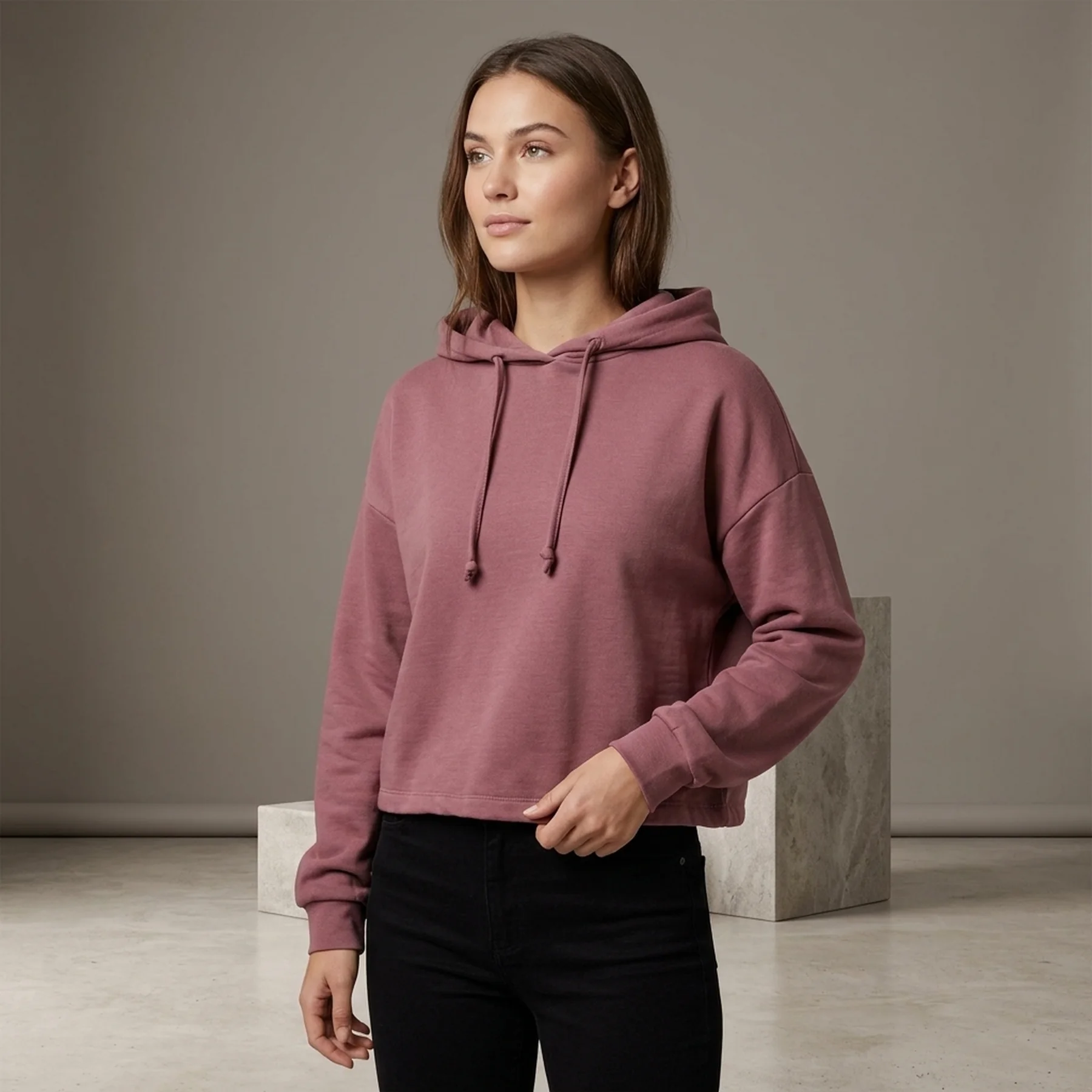 Толстовка ONLDREAMER LIFE L/S HOOD SWT NOOS 15241103 Rose Brown ONLY S Розовий