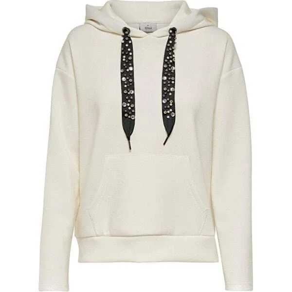 Толстовка ONLFANCY L/S HOOD SWT 15193315-Tofu ONLY XS Бежевий