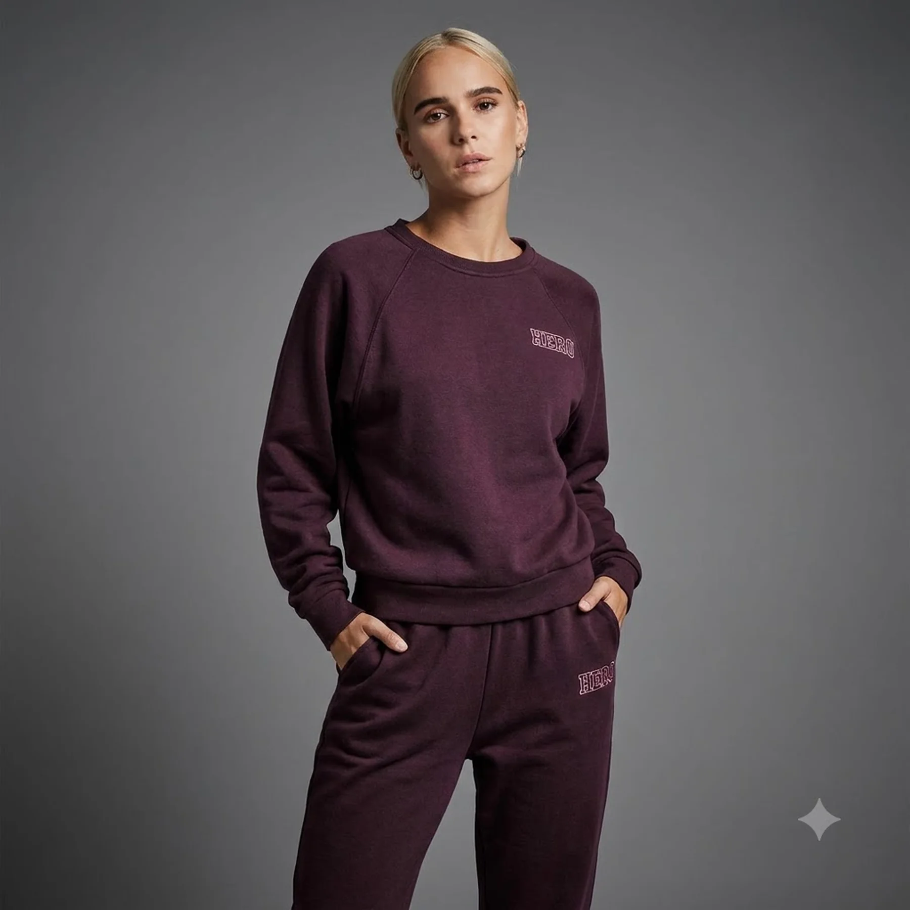 Толстовка ONLLULA L/S RAGLAN SWT 15244345-Winetasting-Print:HERO ONLY XL Бордовий
