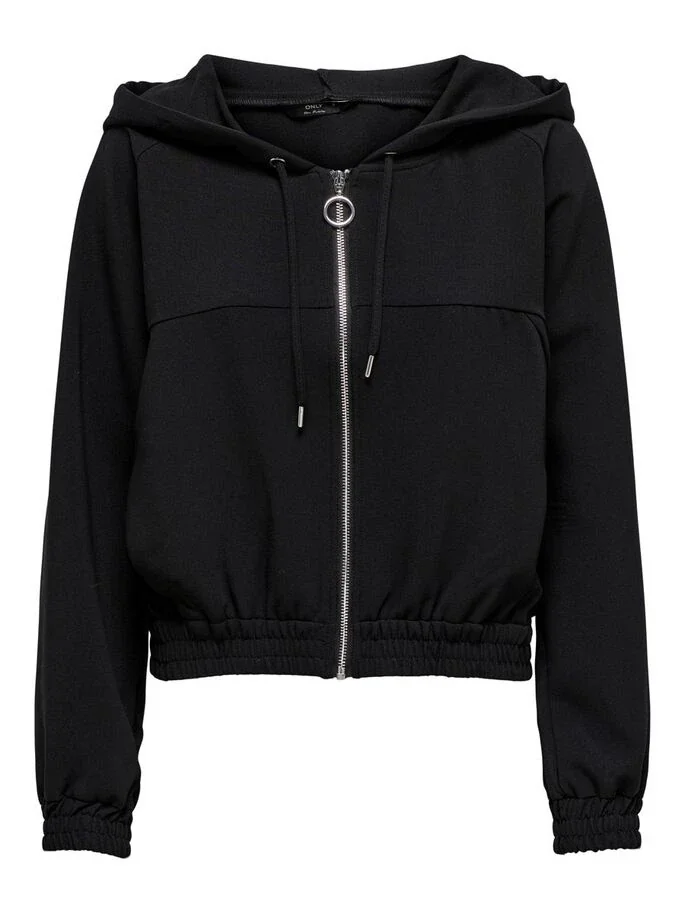 Толстовка ONLMARIYA L/S ZIP HOODIE PNT 15243731-Black ONLY L Чорний