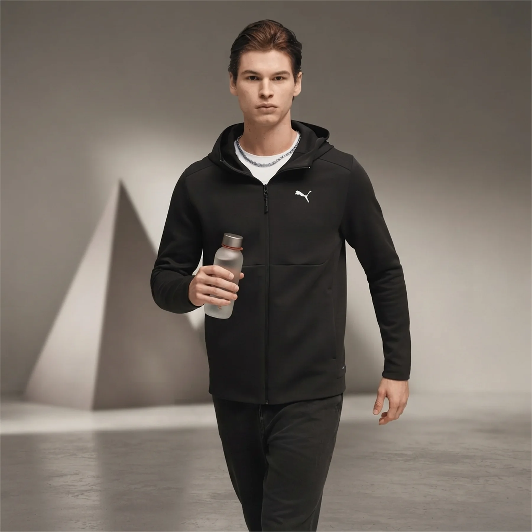 Толстовка PUMATECH FULL-ZIP Hoodie 69218501 Puma XXL Чорний