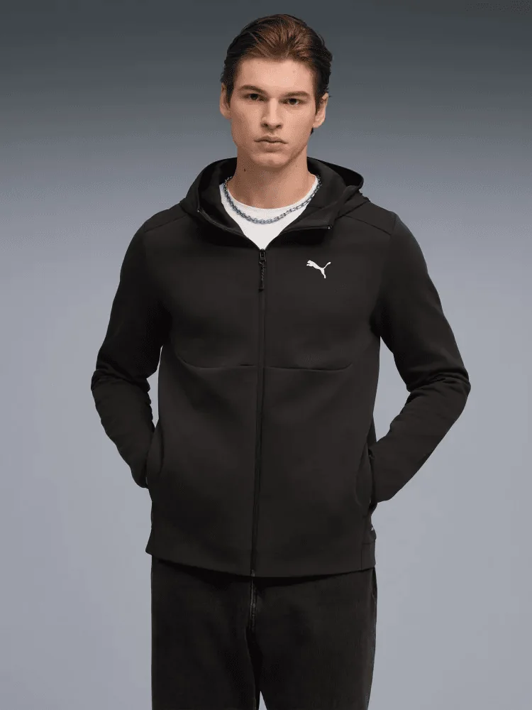 Толстовка PUMATECH FULL-ZIP Hoodie 69218501 Puma XXL Чорний