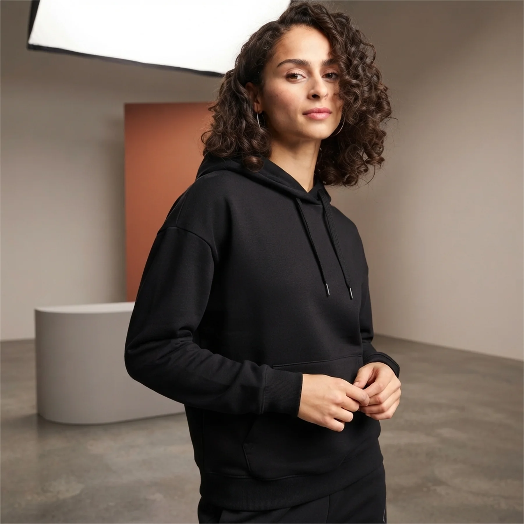 Толстовка SCRIPT Comfort Hoodie 68498301 Puma L Чорний