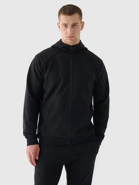 Толстовка Sweatshirt M1256 4FWAW24TSWSM1256-20S 4F XL Чорний