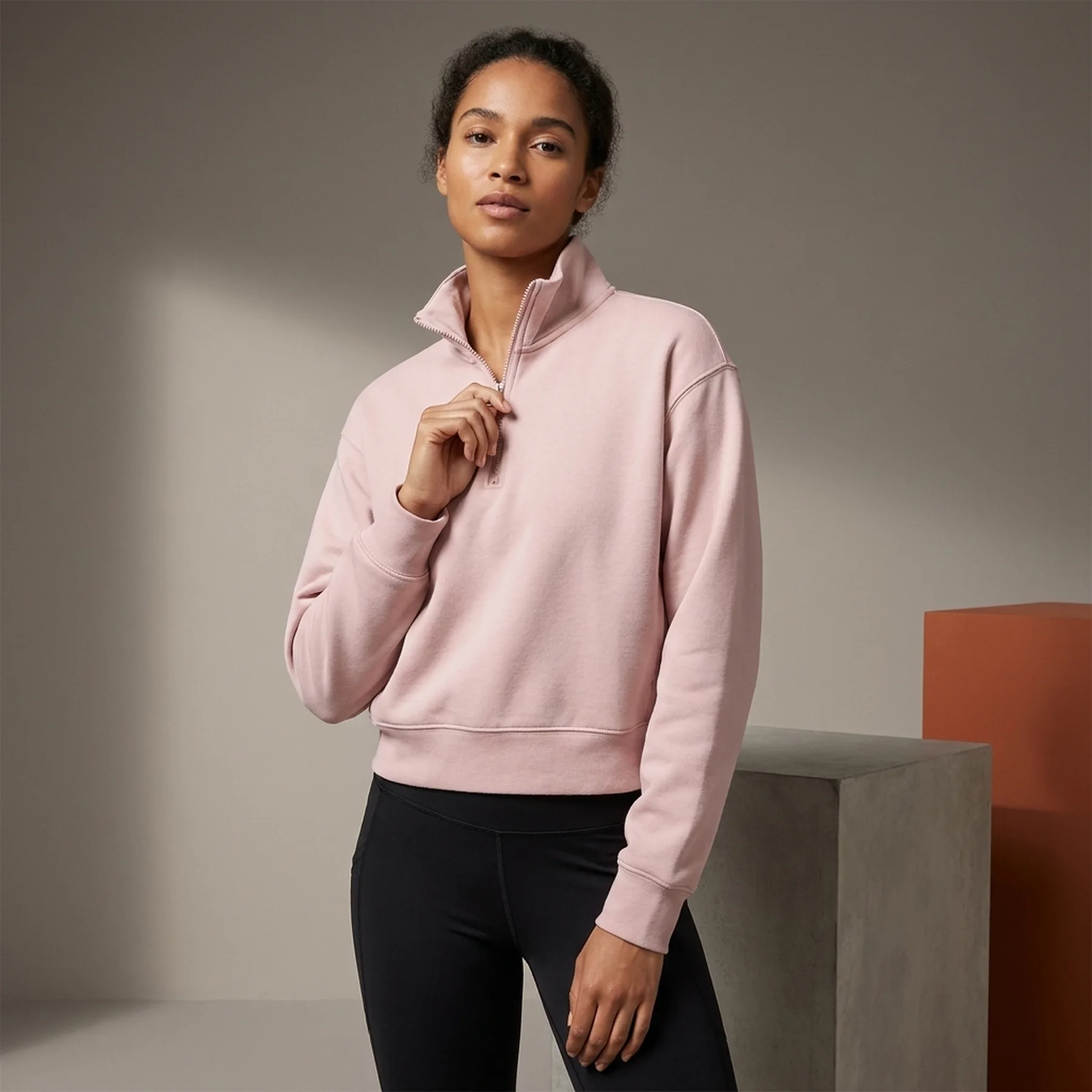 Толстовка жіноча UNIQLO з напівблискавкою 1159826793