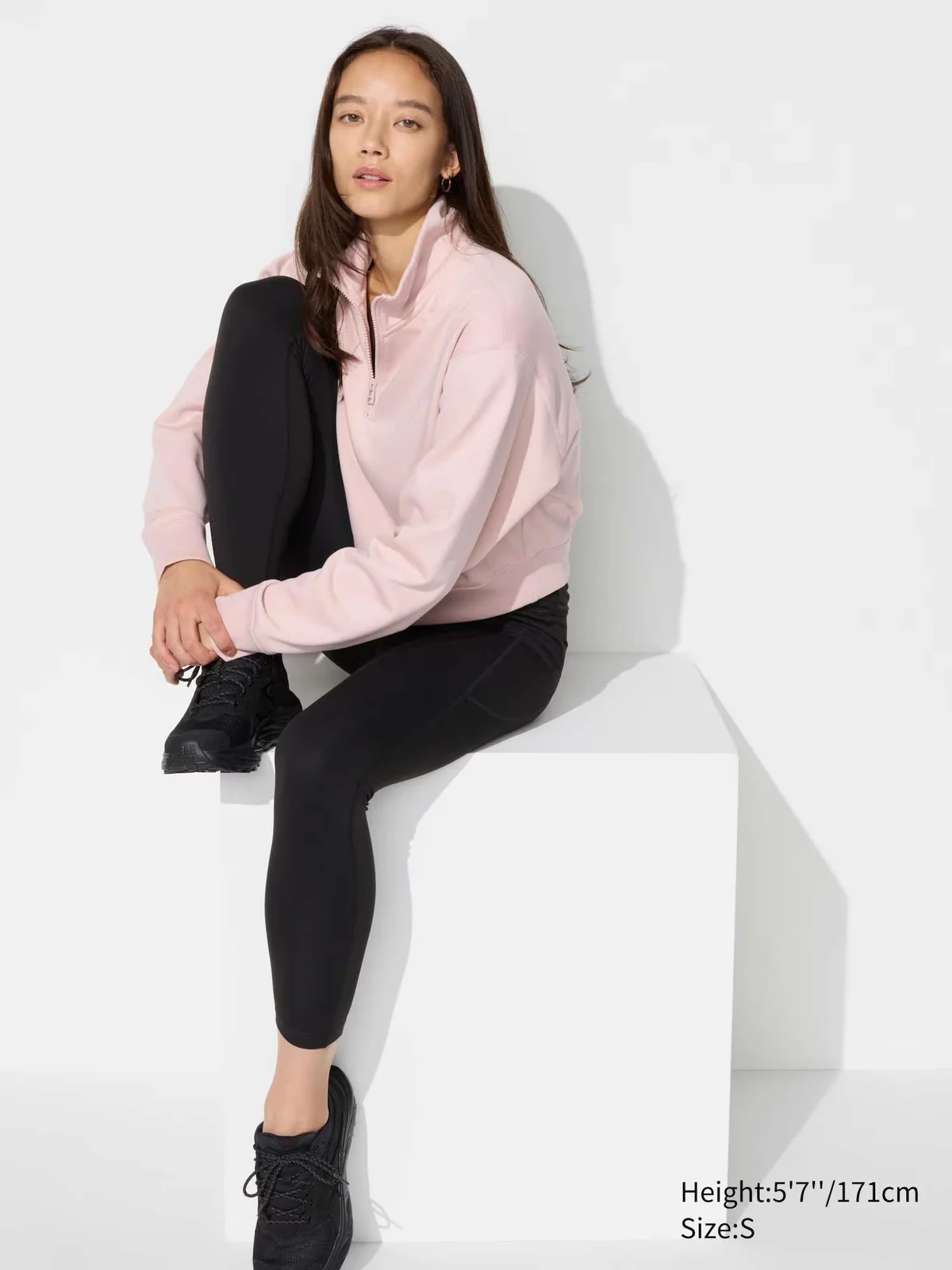 Толстовка жіноча UNIQLO з напівблискавкою 1159826793