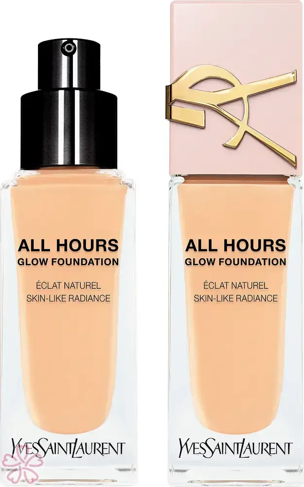 Тональная основа для лица с сияющим финишем Yves Saint Laurent All Hours Glow Foundation 25 мл LC5