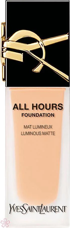Тональная основа для лица Yves Saint Laurent All Hours Foudation Luminous Matte 25 мл LN3