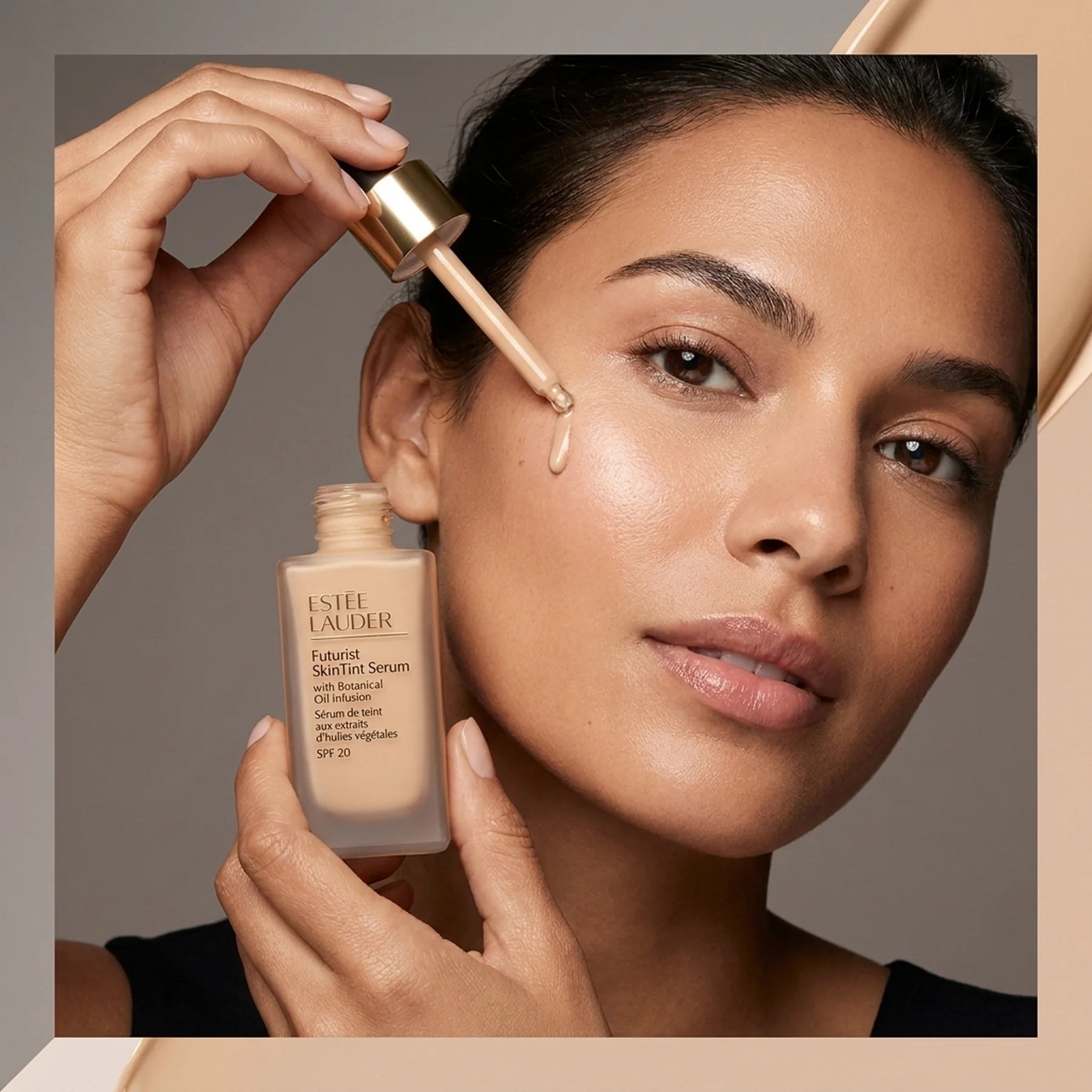 Тональный крем Estee Lauder Futurist SkinTint Serum Foundation With Botanical Oil Infusion SPF 20 1N2 Ecru