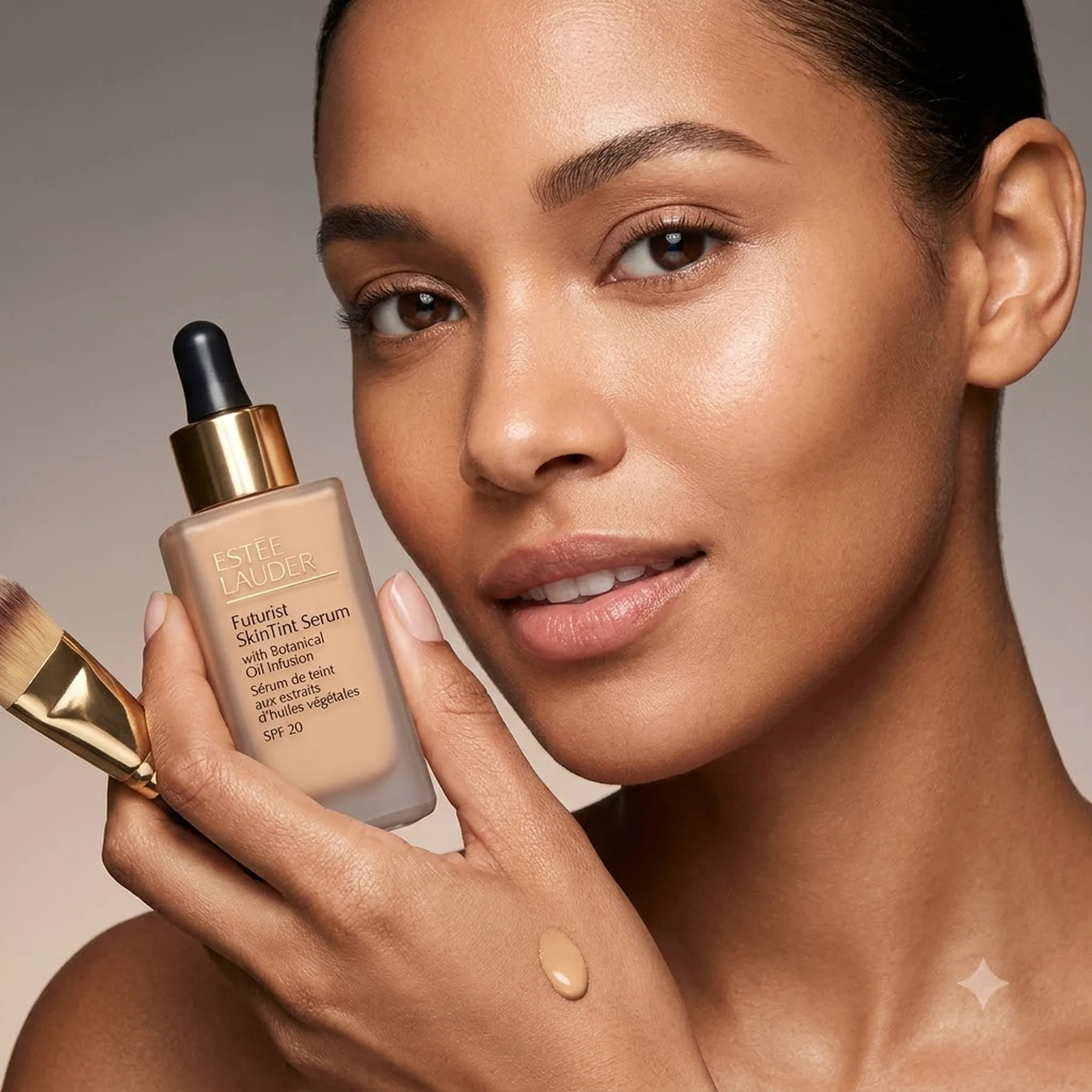 Тональный крем Estee Lauder Futurist SkinTint Serum Foundation With Botanical Oil Infusion SPF 20 2N1 Desert Beige
