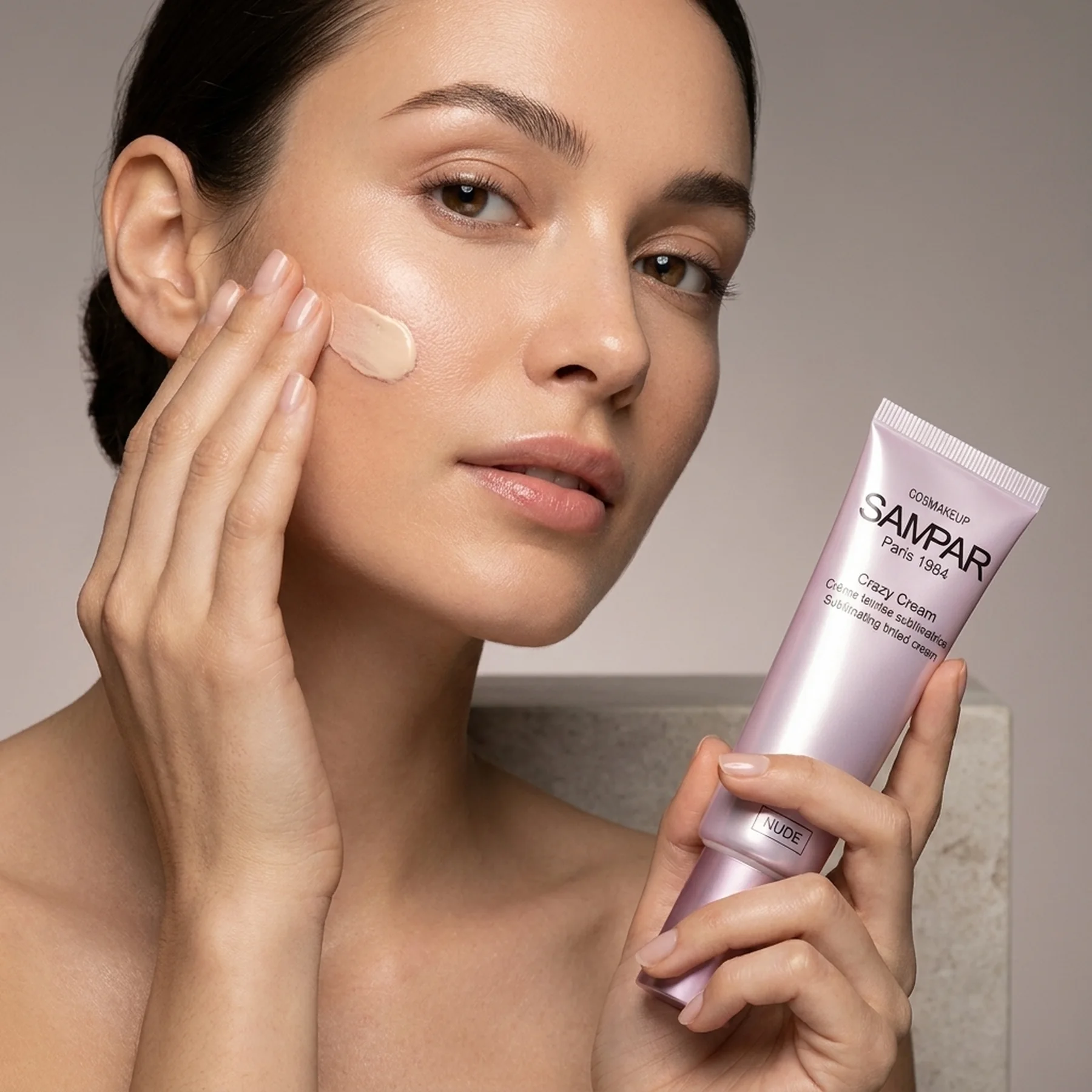 Тональный крем SAMPAR Crazy Cream New 30 мл Nude
