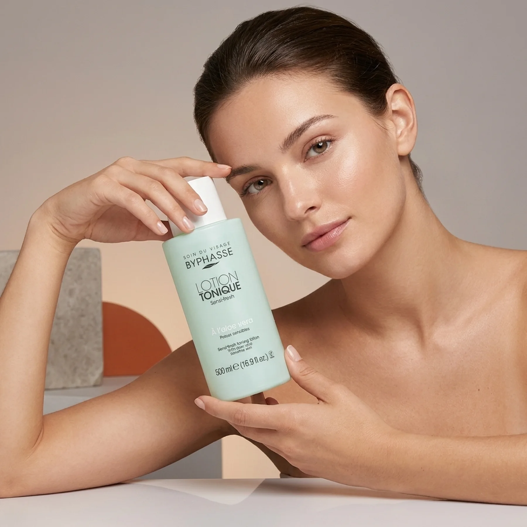 Тоник для лица Byphasse Sensi-fresh Toning Lotion 500 мл Оновлений дизайн