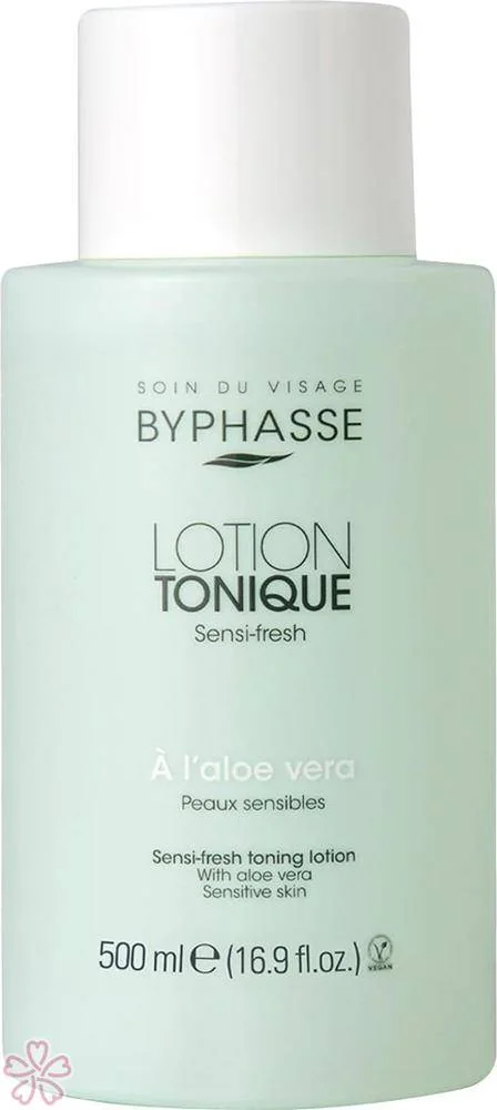 Тоник для лица Byphasse Sensi-fresh Toning Lotion 500 мл Оновлений дизайн