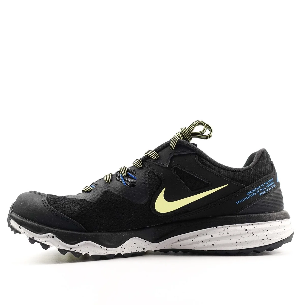 Трейлові кросівки для бігу жіночі Nike Juniper Trail Black Yellow Hiking Shoes (CW3809-004)