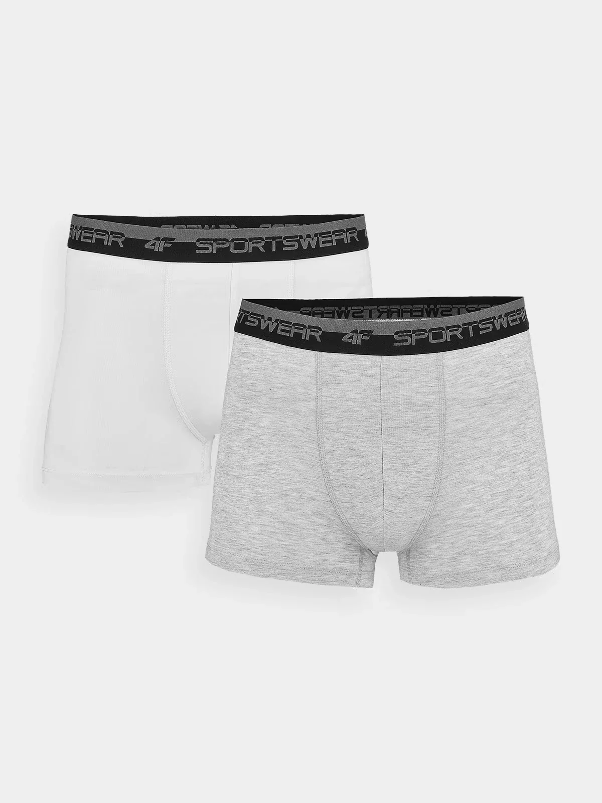 Труси боксери BOXER SHORTS M051 (2PACK) 4FWMM00UBXSM051-10S 4F 2XL Білий