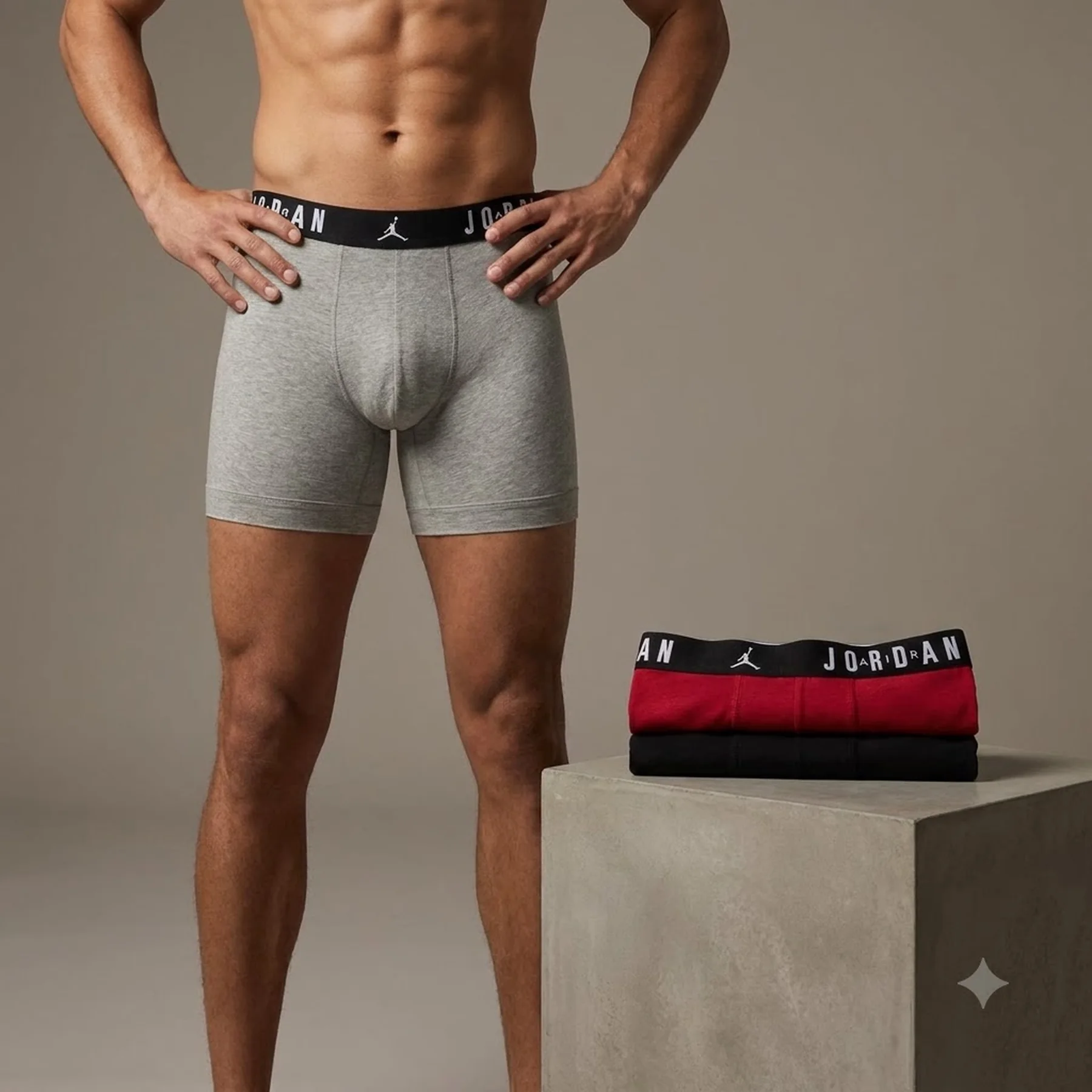 Труси-боксерки чоловічі Jordan Boxers (JM0622-H24)