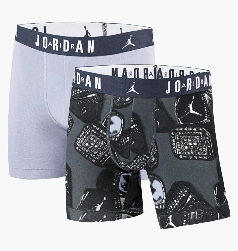 Труси-боксерки чоловічі Jordan Jhm Flight Cotton Mvp Bb (JM0744-G0T)
