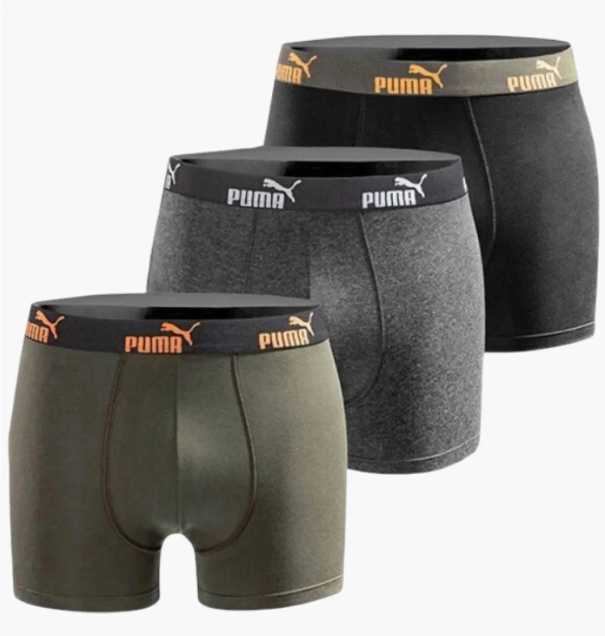 Труси-боксерки чоловічі Puma Everyday Coton Stretch (3 ) Multi (100003547-003)