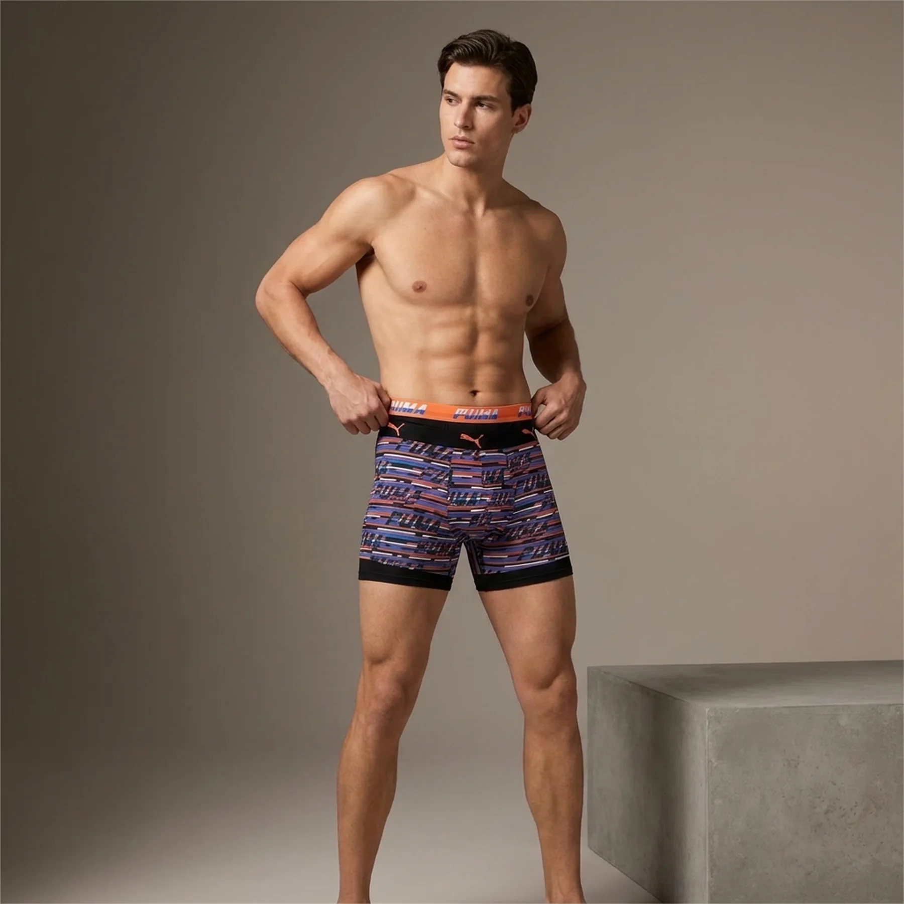 Труси-боксери Puma LOGO AOP BOXER 2 пари