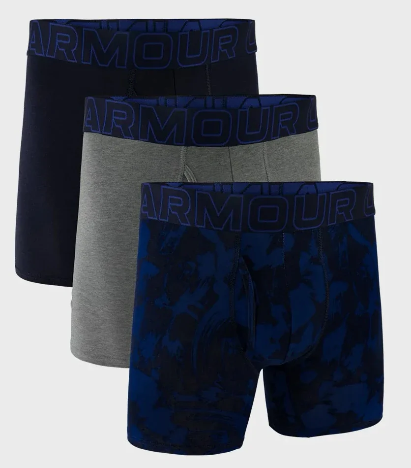 Труси-боксерки чоловічі Under Armour Ua M Perf Cotton Nov 6In (1383890-400)