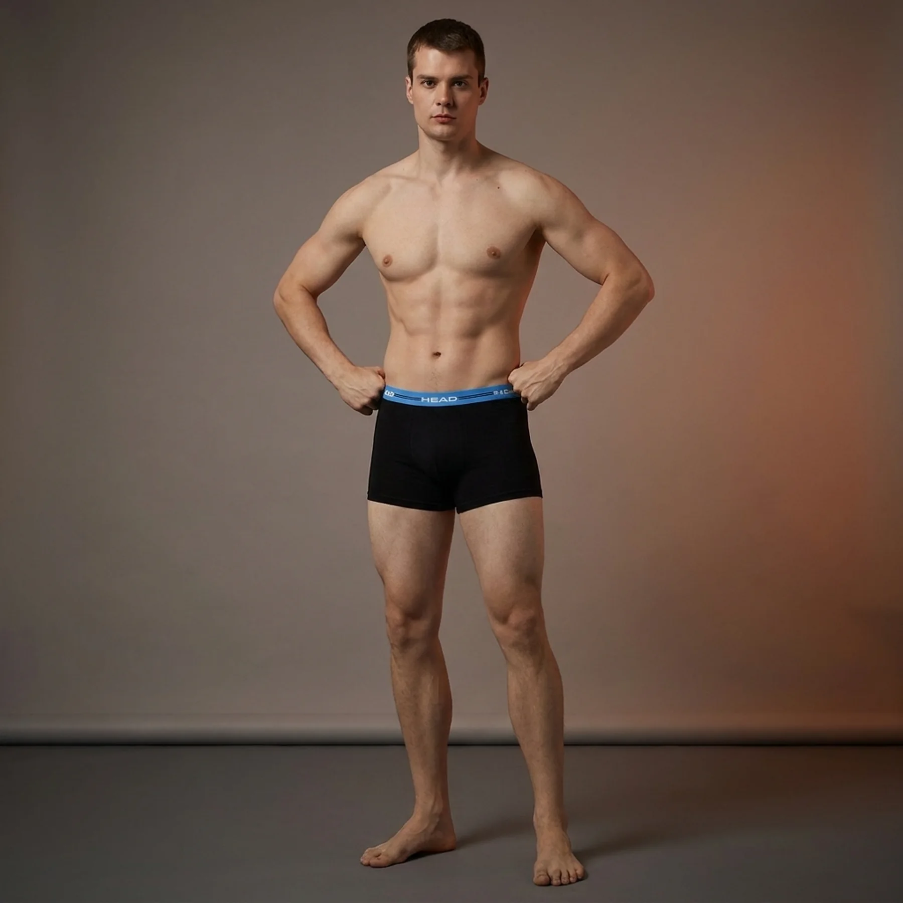Труси чоловічі Head Elastic Boxer (2 ) Black (701234928-002)
