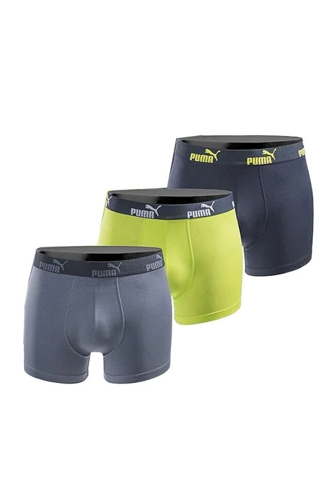Труси чоловічі Puma Tripack Boxers Cotton Stretch 3Pr (100003547-013)