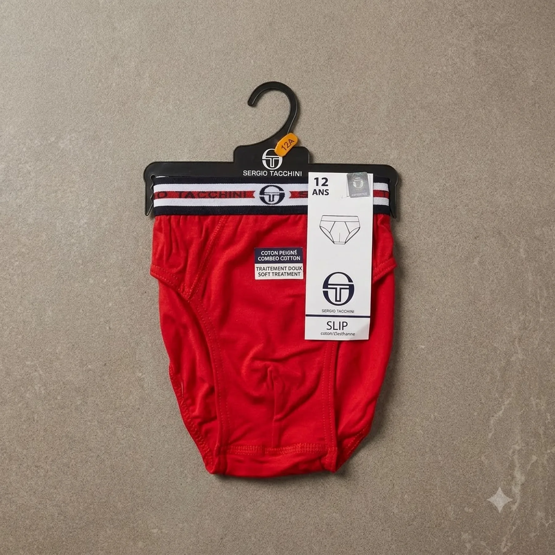 Труси-сліпи Sergio Tacchini SLI SLIP GA червоний Діт 104см