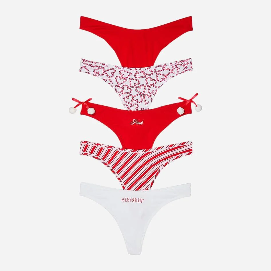 Труси Victoria's Secret 5-pack Red