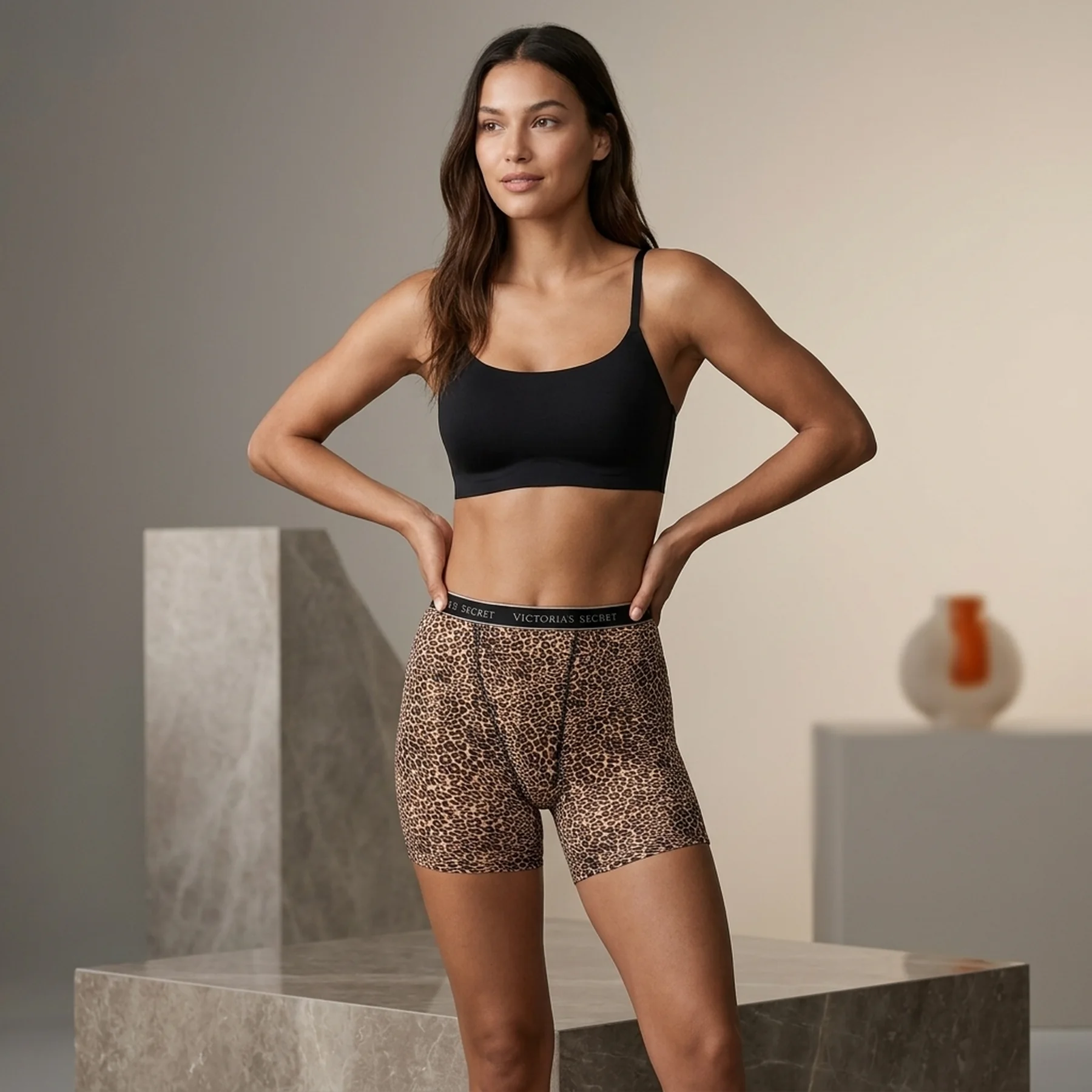Трусики шортики-брифи Victoria's Secret боксери подовжені 1159857855