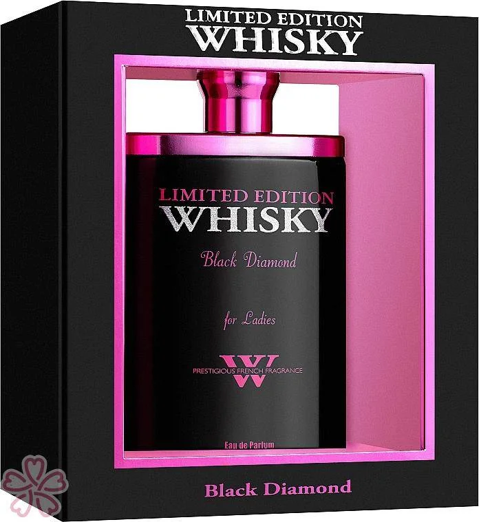 Туалетная вода для женщин EVAFLOR Whisky Black Diamond 90 мл