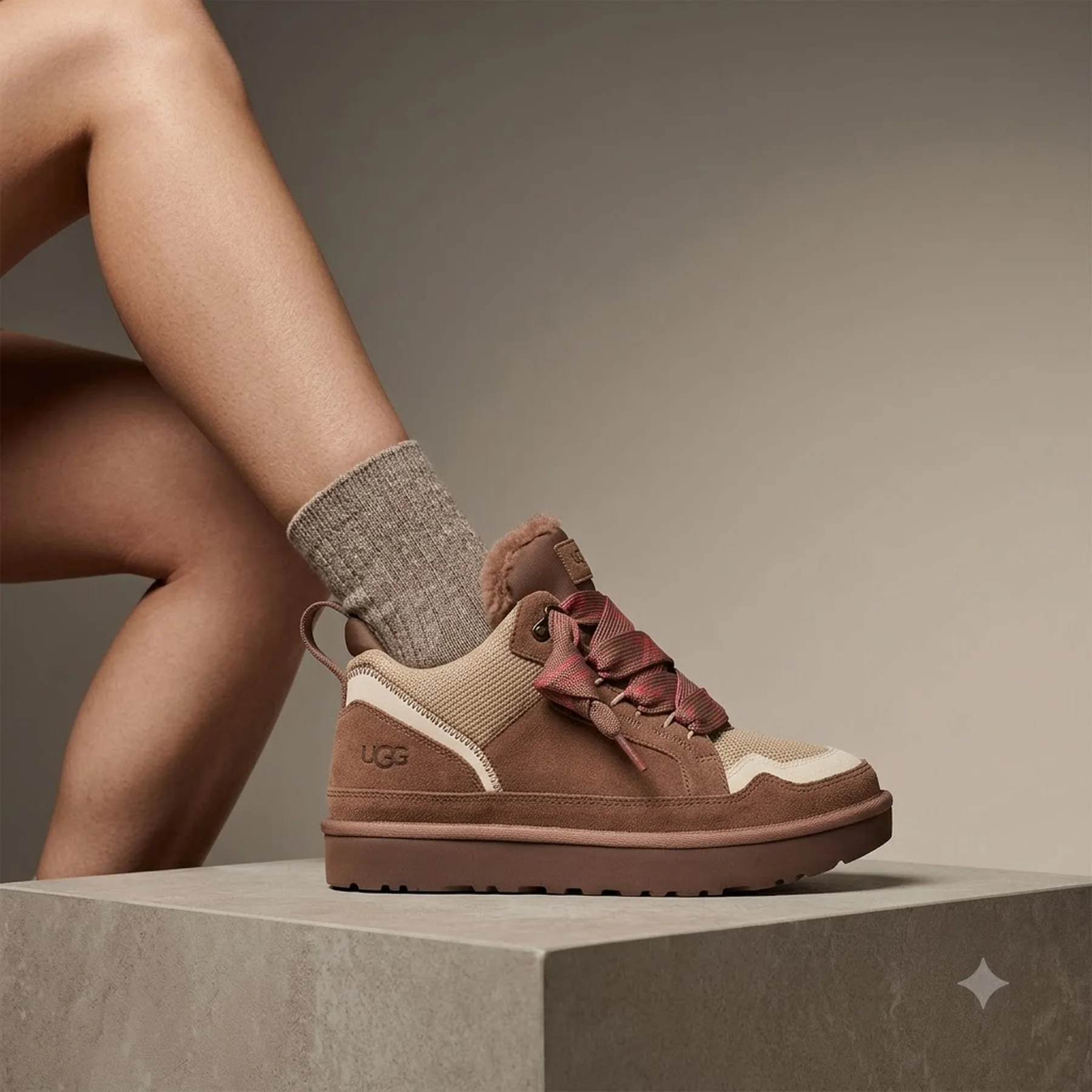 UGG Wmns Lowmel 'Rocky Oak'