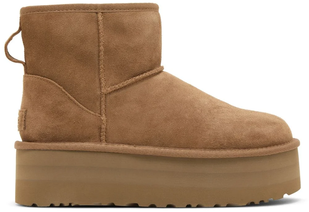 Уггі жіночі UGG Wmns Classic Mini Platform Boot 'Chestnut'