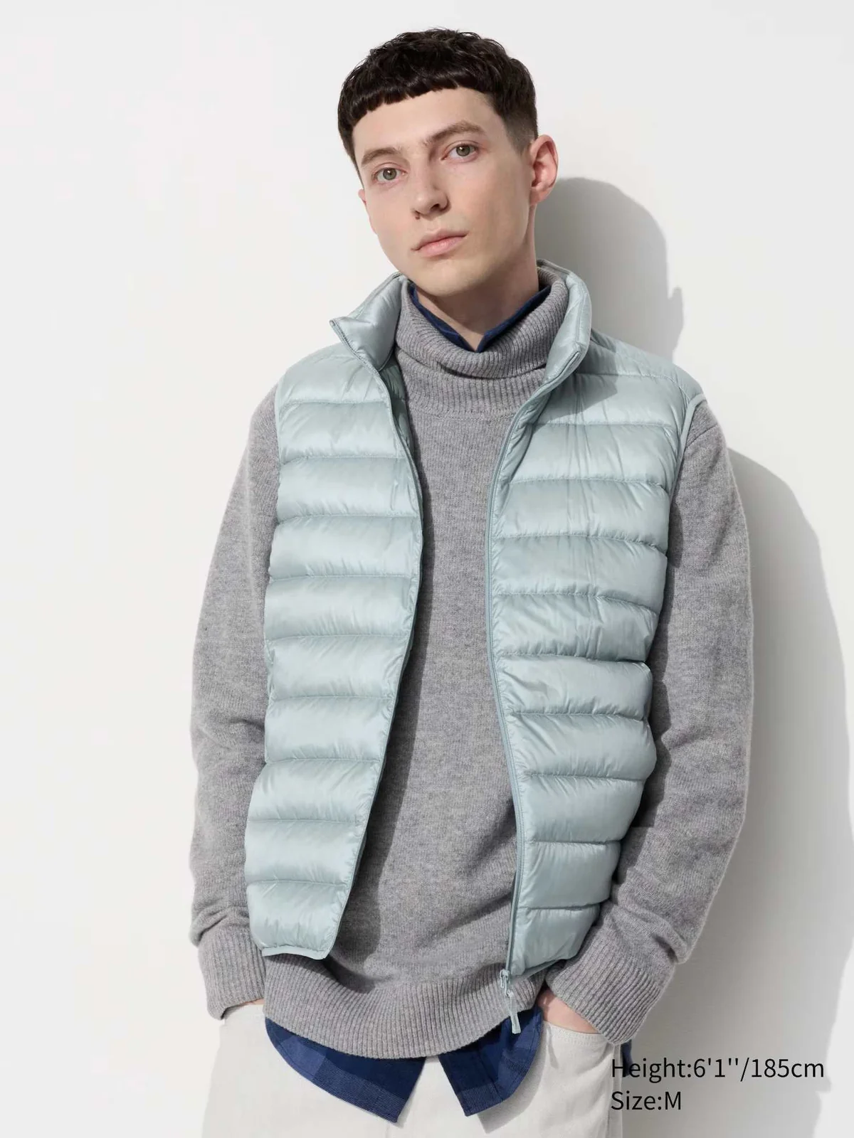 Ультралегкий пуховий жилет Uniqlo на блискавці 1159828556
