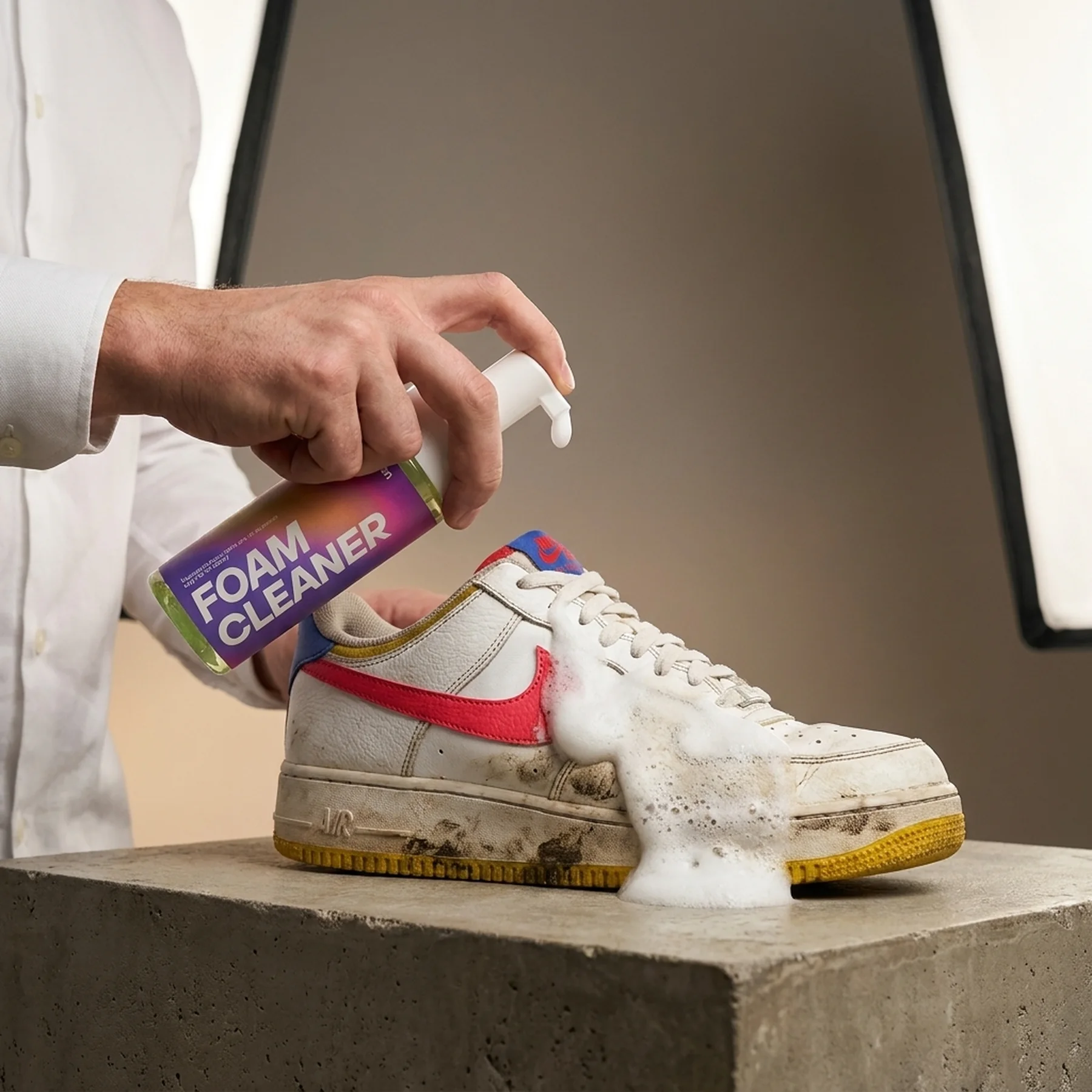 Універсальна піна для взуття Foam Cleaner 150 мл