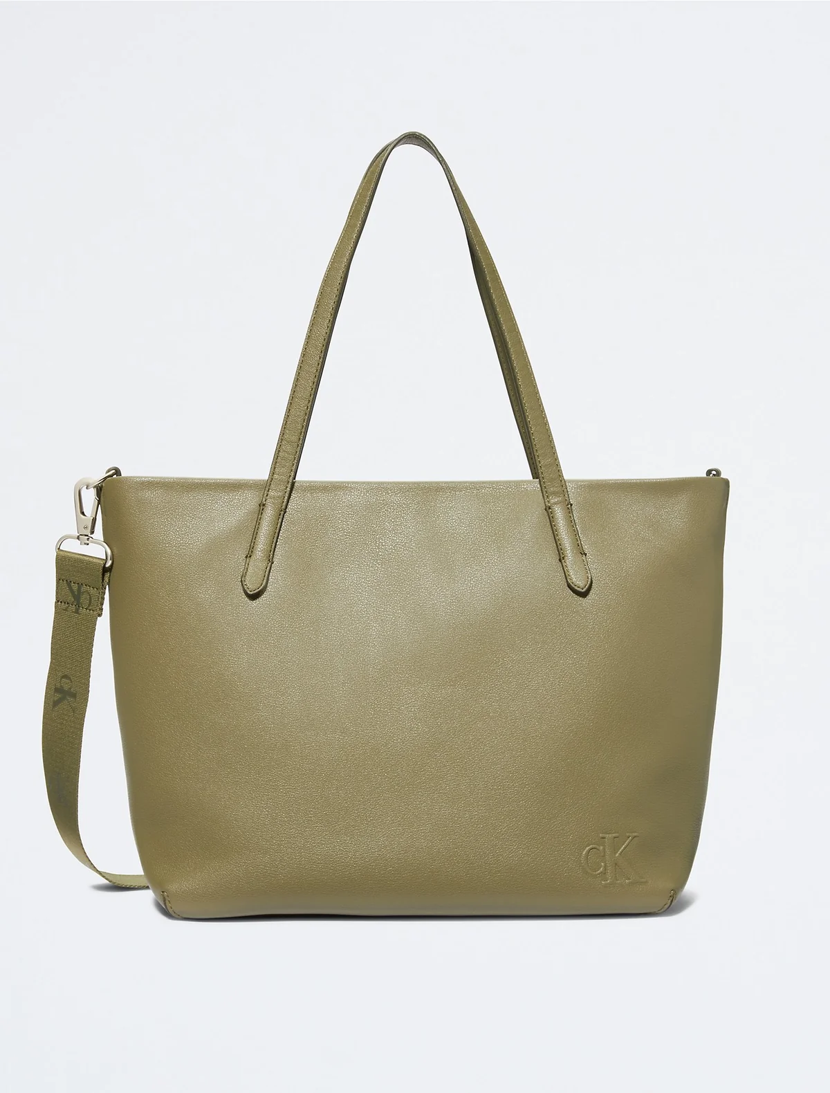 Велика сумка Calvin Klein на блискавці 1159778615 (Зелений, One size)
