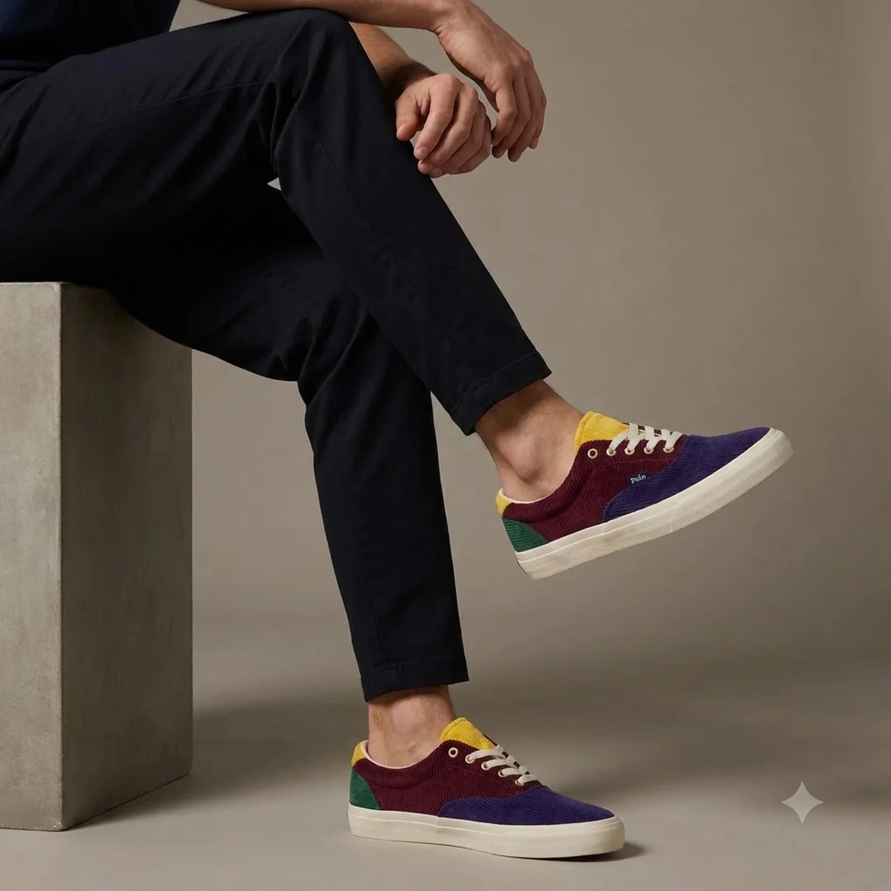 Вельветові кеди Polo Ralph Lauren 1159808800 (Різнокольоровий, 42,5)