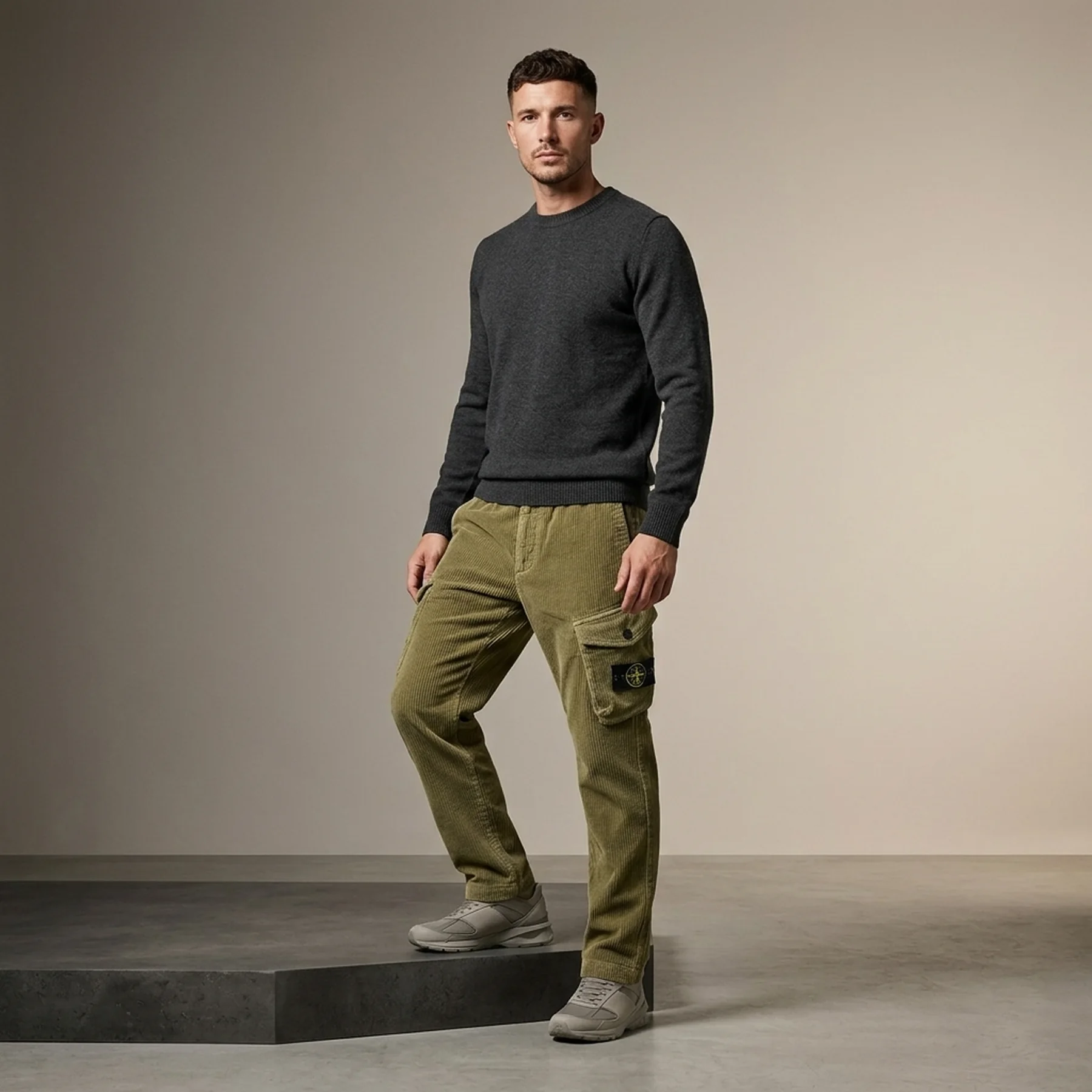 Вельветові штани Stone Island