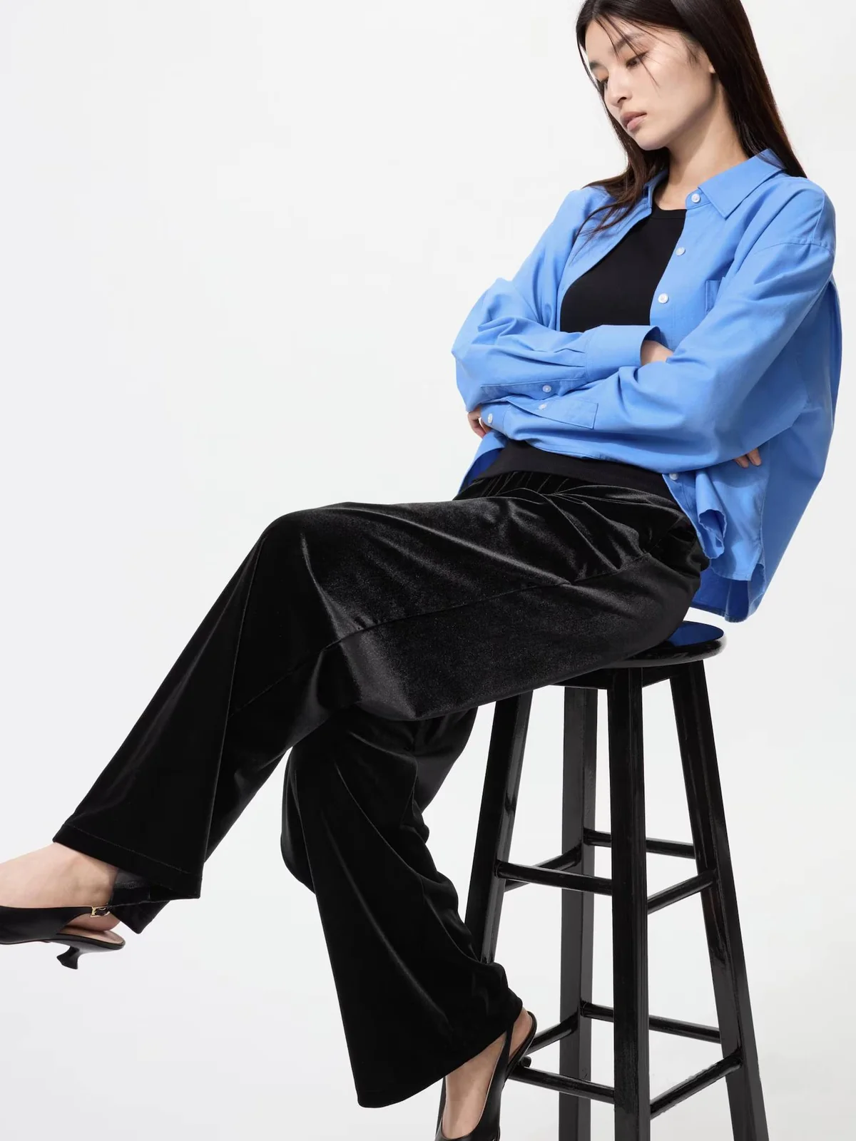 Велюрові штани UNIQLO 1159853326