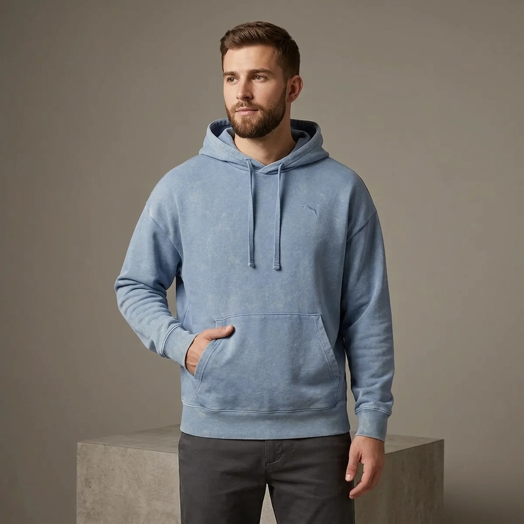 Вінтажна худі ESS ELEVATED Wash