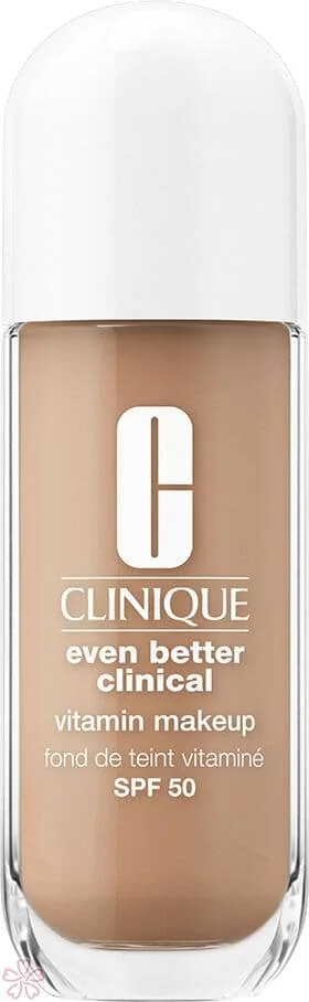 Витаминное тональное средство для макияжа с SPF50 Clinique Even Better Clinical Vitamin Makeup SPF 50 30 мл 3 Medium Cool