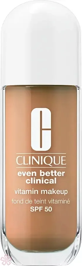 Витаминное тональное средство для макияжа с SPF50 Clinique Even Better Clinical Vitamin Makeup SPF 50 30 мл 4 Medium Cool