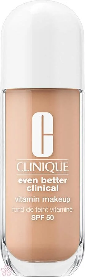 Витаминное тональное средство для макияжа с SPF50 Clinique Even Better Clinical Vitamin Makeup SPF 50 30 мл 1 Light Medium Cool